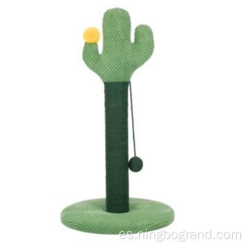 Cactus rascando poste con una pelota teaser